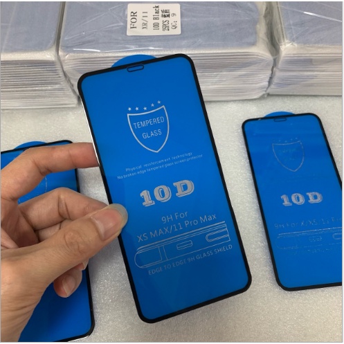 Kính cường lực 10D Full Màn cho Iphone 6 đến IP 12 pron Max