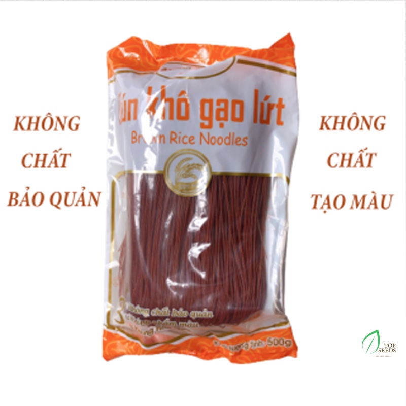 Bún/ Phở Gạo Lứt Thực Dưỡng (gói 500g) - Bún Ngon