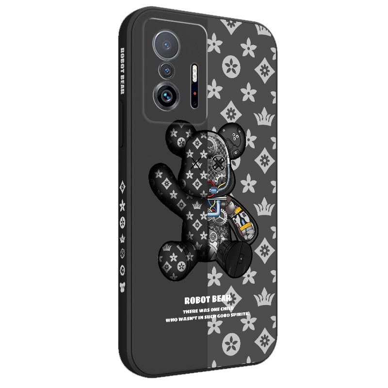 Ốp Điện Thoại Hình Gấu Cơ Khí Cho xiaomi mi 13t 12t 11t 10t pro lite mi 9t pro