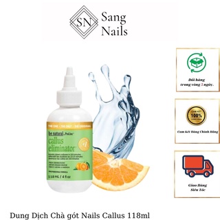 Gel ủ gót chân,  Dung dịch chà gót callus eliminator 118ml