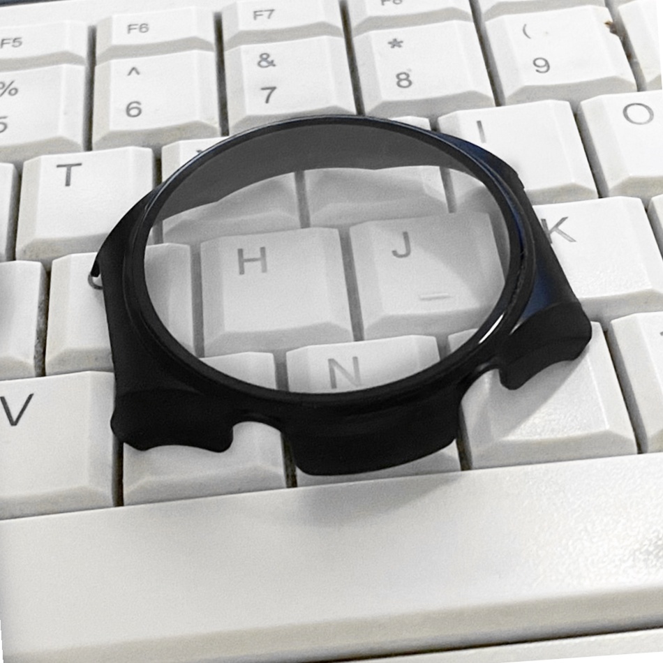 Ốp Bảo Vệ Màn Hình Đồng Hồ Thông Minh Xiaomi Mi Watch S1 Bằng PC 2 Trong 1 Kính