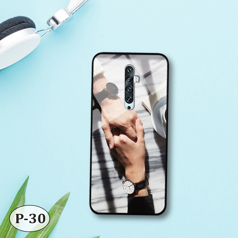 Ốp lưng kính OPPO Reno 2F- hình 3D