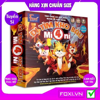Board game-Đi tìm kho báu Mini 4-trò chơi phát triển khả năng nhớ-logic-suy luận-phán đoán-Rèn trí thông minh nhanh nhạy