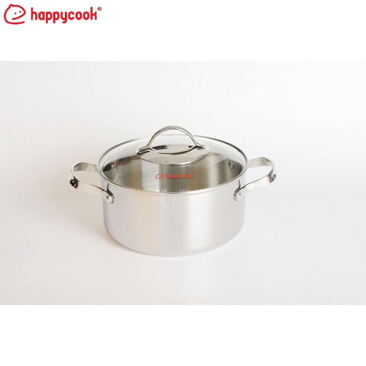 Nồi inox 304 5 lớp cao cấp HAPPYCOOK, HCS-24N5