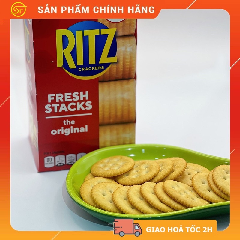 Bánh ritz Nabisco Mỹ- 8 phong 104 bánh