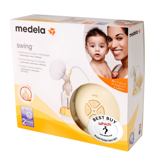 Thanh lý máy hút sữa Medela Swing - mới xài đc 3 lần do mẹ k về sữa nên nhượng lại cho mẹ nào quan tâm nhé 😉