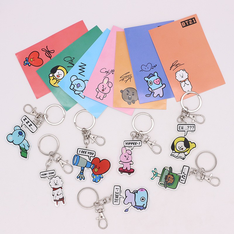 Móc Khóa BT21