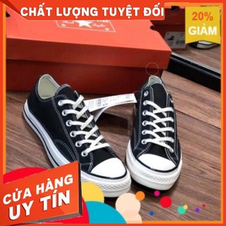 Giày thể thao nam nữ - giày c.v 1970s cổ thấp đen học sinh đi học giá rẻ đẹp