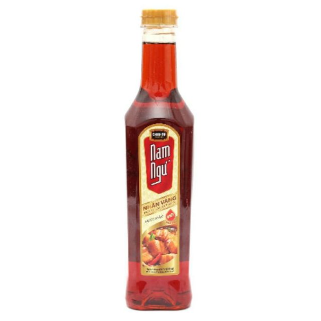 nước mắm nam ngư nhãn vàng chai 650 ml