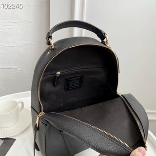 Balo Coach da thật pha canvas xịn xò