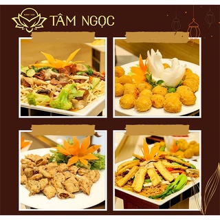 HCM [E-Voucher Thủ Đức] Tâm Ngọc - Buffet Chay Trưa/ Tối Hơn 40 Món