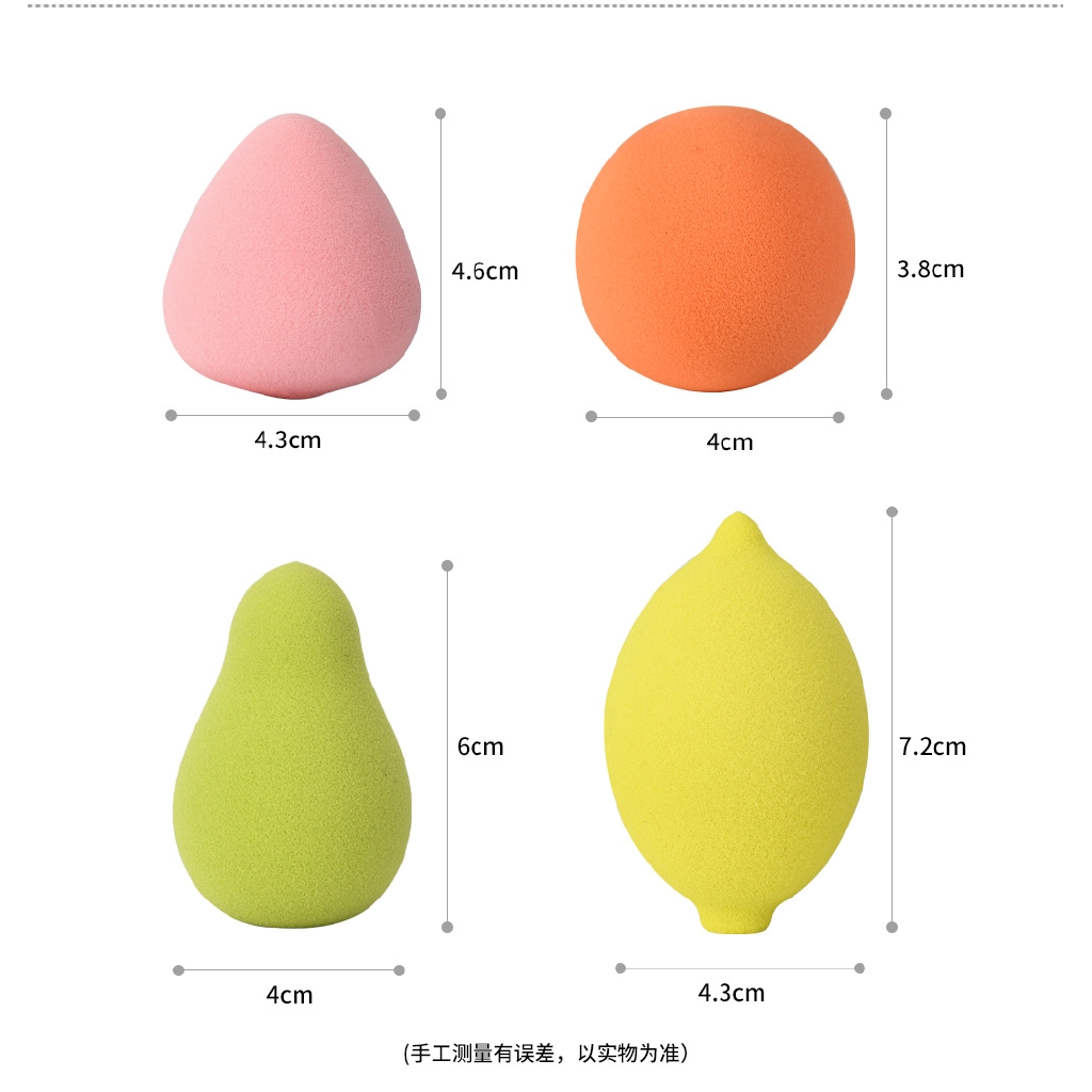 (hàng Mới Về) Mút Trang Điểm Hình Trái Cây Xinh Xắn | BigBuy360 - bigbuy360.vn
