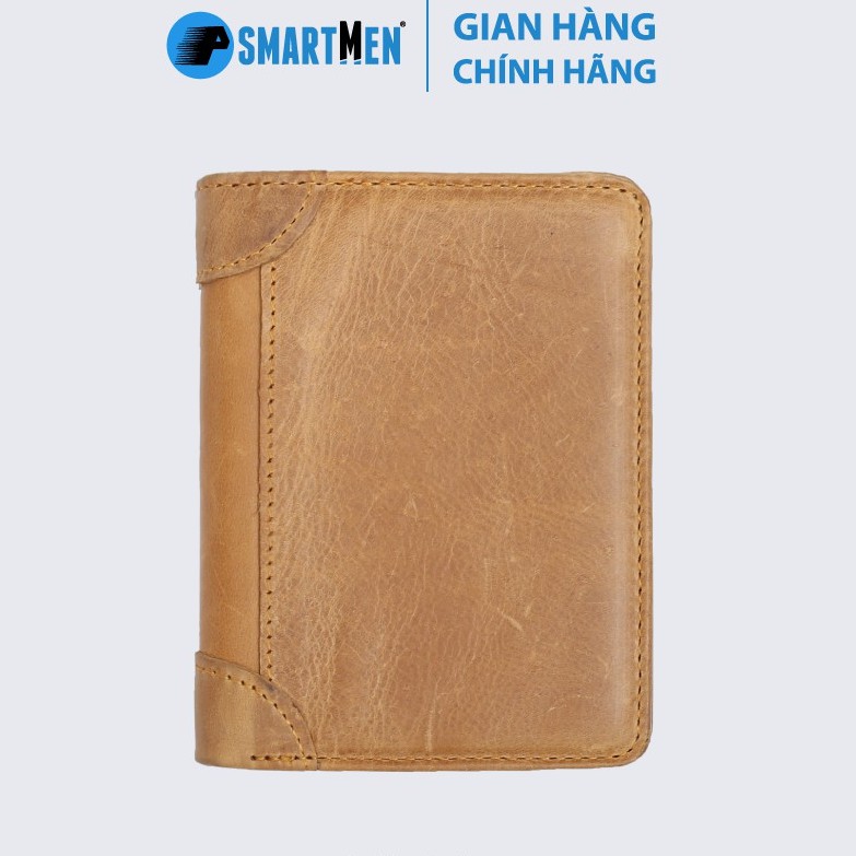 Ví da cao cấp SMARTMEN màu nâu VD-17