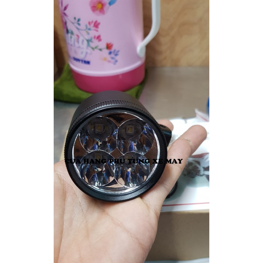 Đèn trợ sáng L4 cao cấp siêu sáng - tặng kèm công tắc