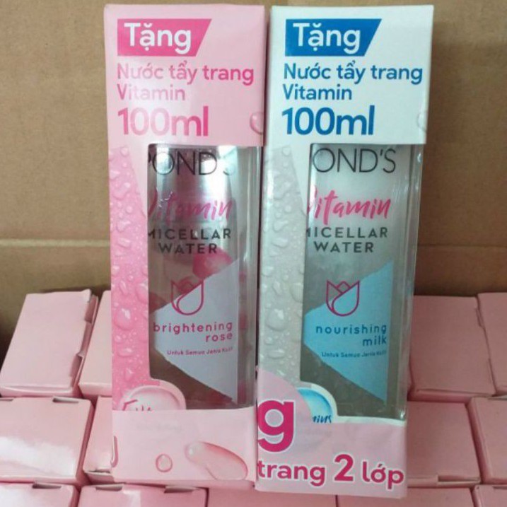 Nước tẩy trang làm sáng da Pond's White Beauty Micellar Water Vitamin 100ml