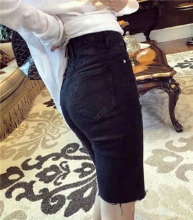 [ORDER] Quần jean lửng bó, có size đại / cỡ lớn (ảnh thật từ ảnh 5)