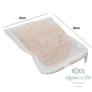 Túi Lọc Cặn Sợi Cước - Túi Đựng Purigen Bể Cá Cảnh
