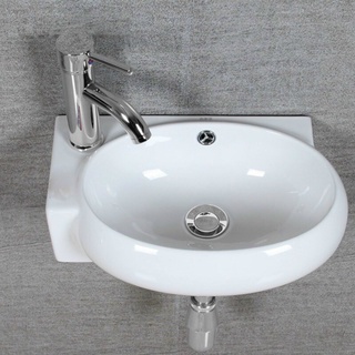 Chậu rửa mặt lavabo góc trái, phải nhỏ gọn hopu-4329