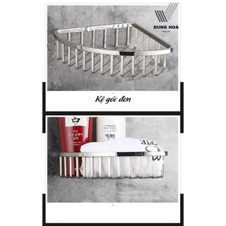 [INOXSUS304] Kệ góc đơn/ 2 tầng nhà tắm