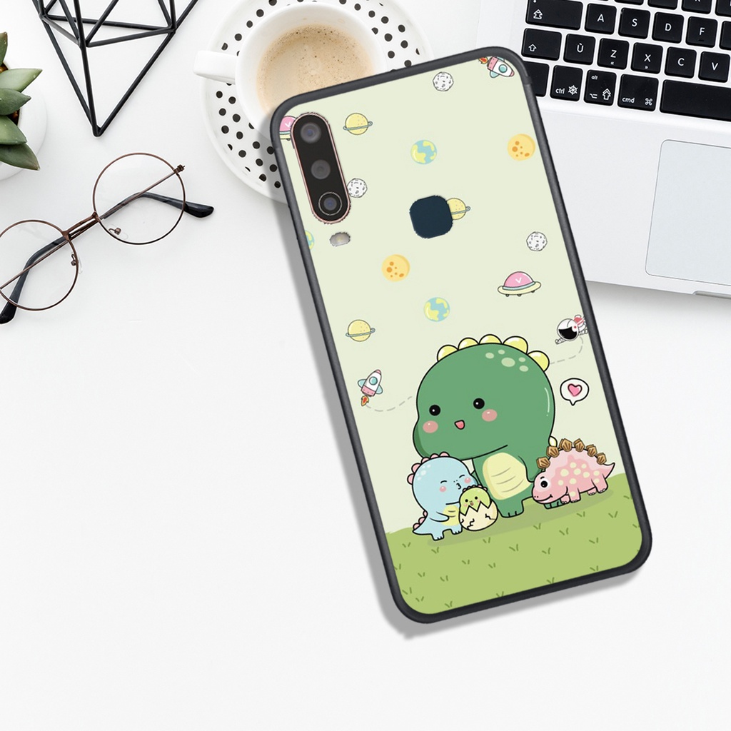 [HOT]ỐP VIVO Y11 - Y12 - Y15 - Y17 - Y19, IN HÌNH KHỦNG LONG CHIBI SIÊU DỄ THƯƠNG.