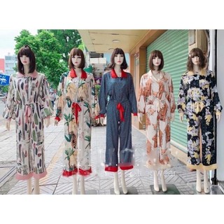 [HÀNG LOẠI 1] BỘ LỤA TAY DÀI BỘ MẶC NHÀ PIJAMA