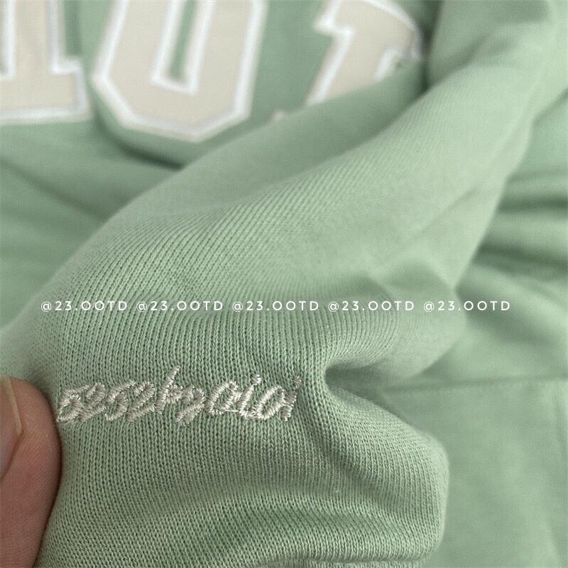 Áo hoodie OiOi Rose |ẢNH THẬT|