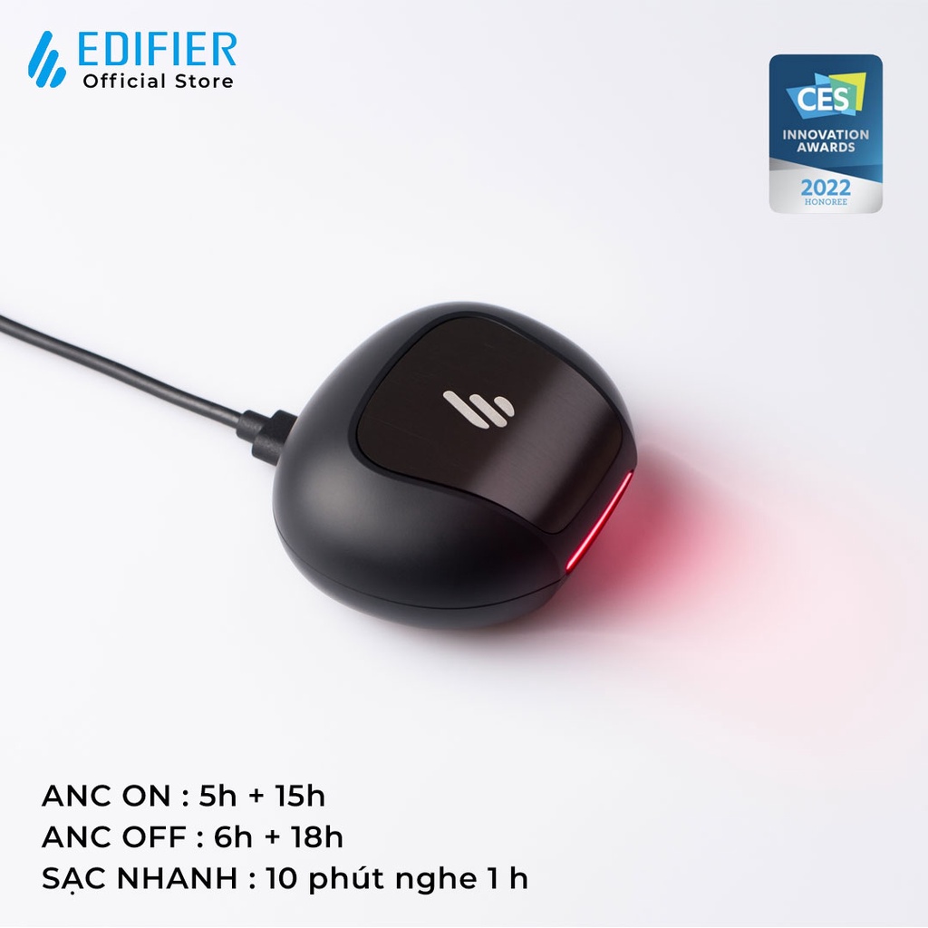 Tai nghe bluetooth Edifier Neobuds Pro - Hires Audio Wireless - Chống ồn chủ động 6 mic đàm thoại - Hàng chính hãng