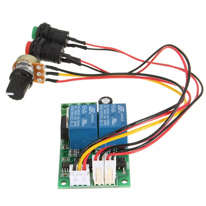 Điều khiển động cơ DC bằng nút nhấn 6-24v
