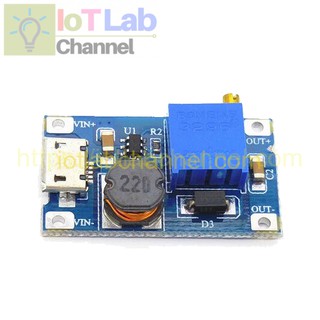 Mạch nguồn tăng áp mini 2A HT016