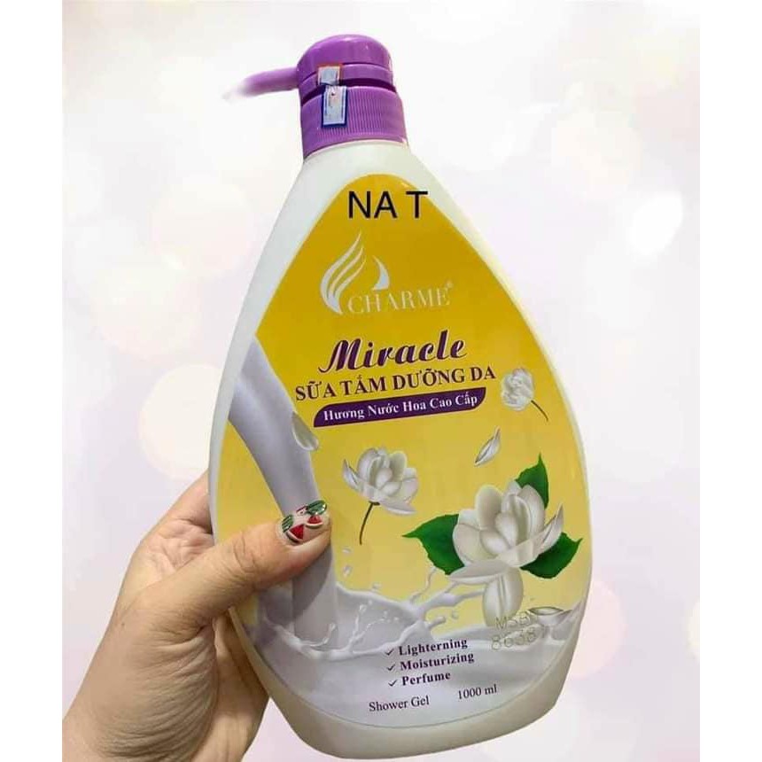 SƯA TẮM HƯƠNG HOA NHÀI 1000ML