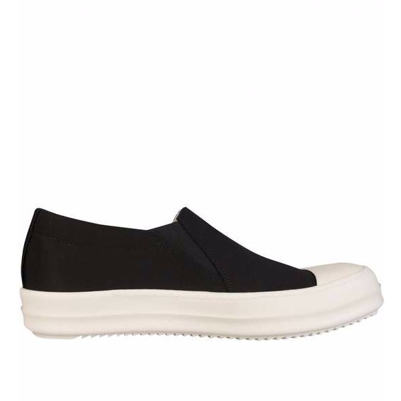 Giày Rick Owens leather slip-on sneakers