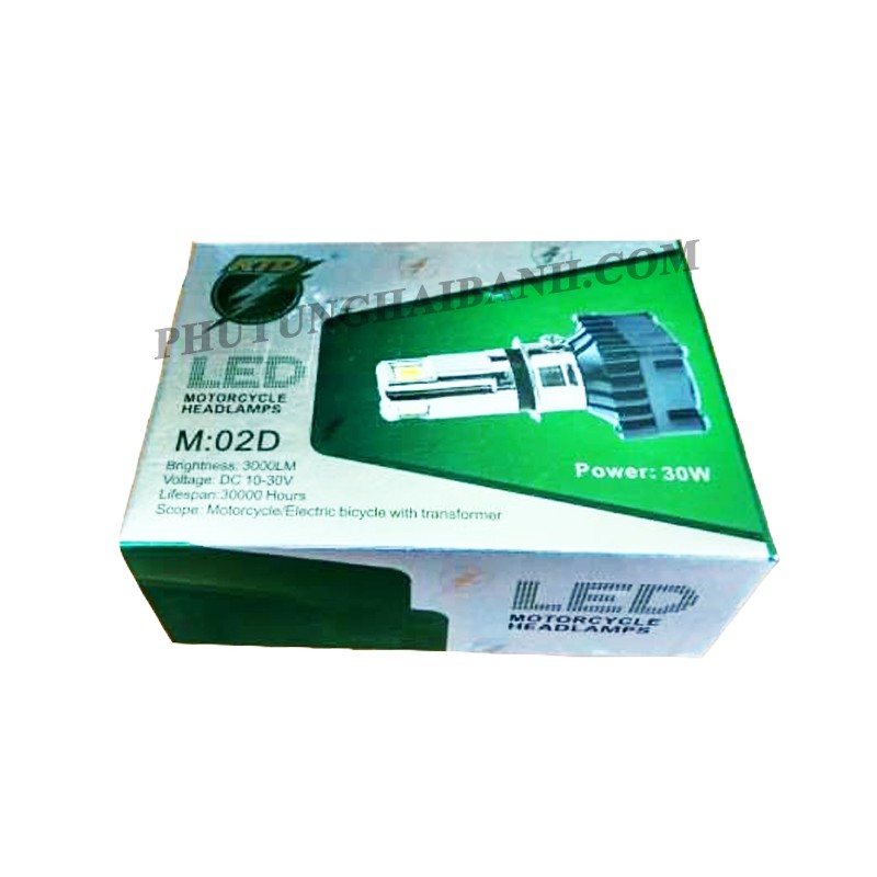 Đèn Led Fa-cos RTD M02D 3 tim-sáng trắng | Phutunghaibanh.com