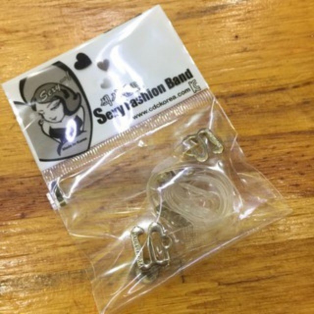 Combo 2 đôi dây áo ngực trong suốt, siêu dẻo dai