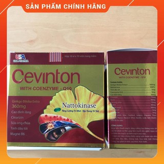 [Viên Uống] CEVINTON tăng cường tuần hoàn máu não