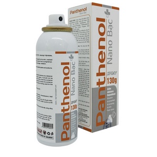 Xịt bỏng Panthenol Nano Bạc 130g (xịt vết bỏng, hăm tã...)