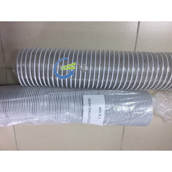 Ống nối máy hút bụi co giãn,ống hút bụi lõi thép phi 150,10 mét/ cuộn, 5m/ cuộn