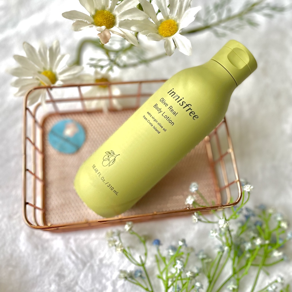 Sữa Dưỡng Thể Dành Cho Da Khô Chiết Suất Từ Olive Innisfree Olive Real Body Lotion/Cleanser 300ml