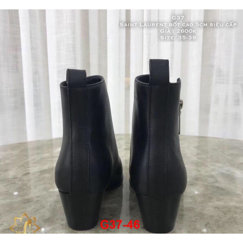 G37-46 Saint Laurent bốt cao 5cm siêu cấp