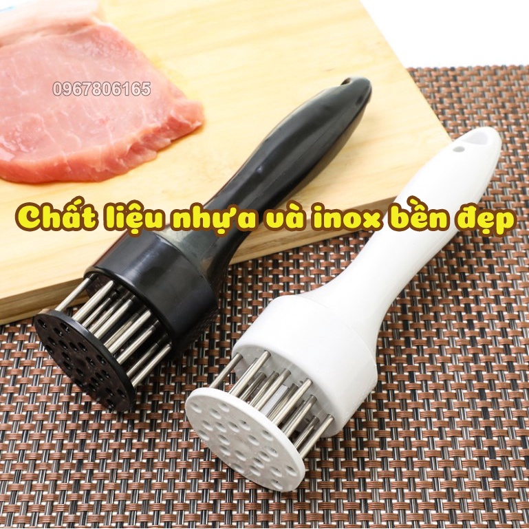 Cây Dầm Thịt Cầm Tay – Dụng Cụ Dầm Thịt Làm Mềm Thịt