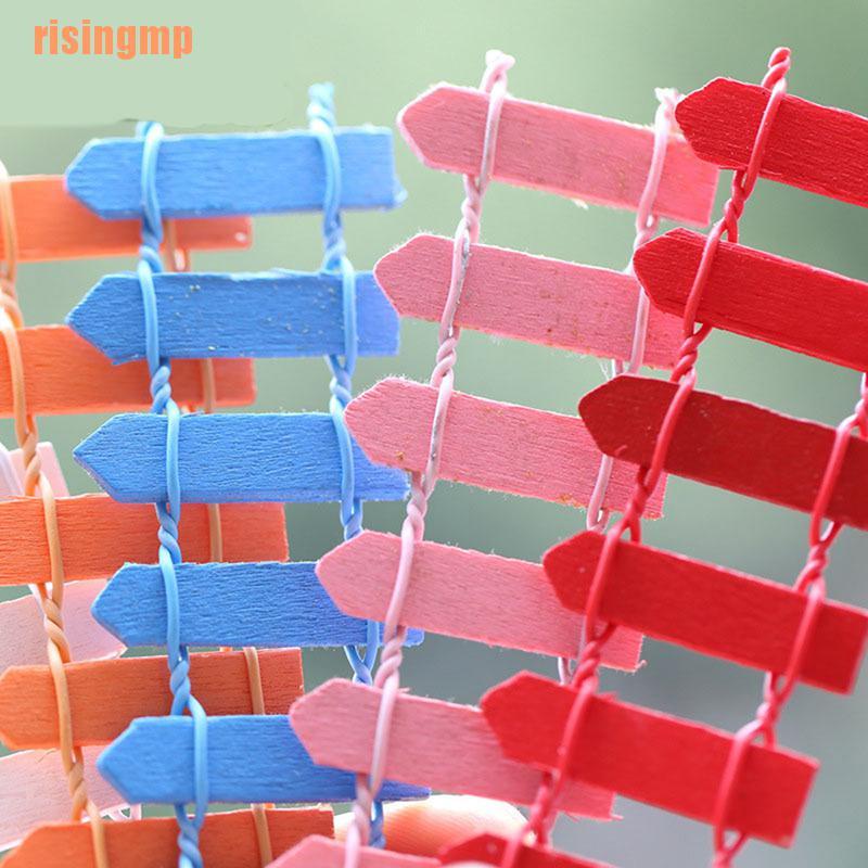 Hàng Rào Gỗ Mini Trang Trí Phong Cảnh