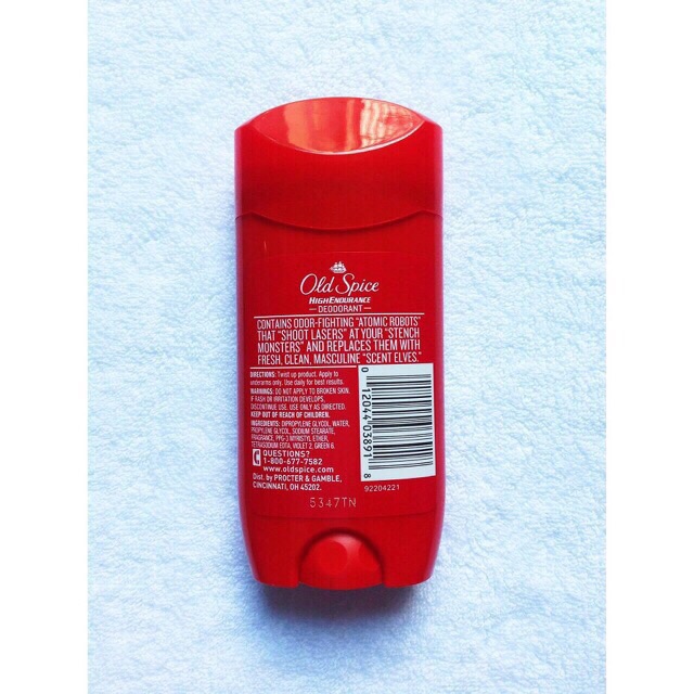 SÁP LĂN KHỬI MÙI ,NGĂN MỒ HÔI OLD SPICE 73g USA