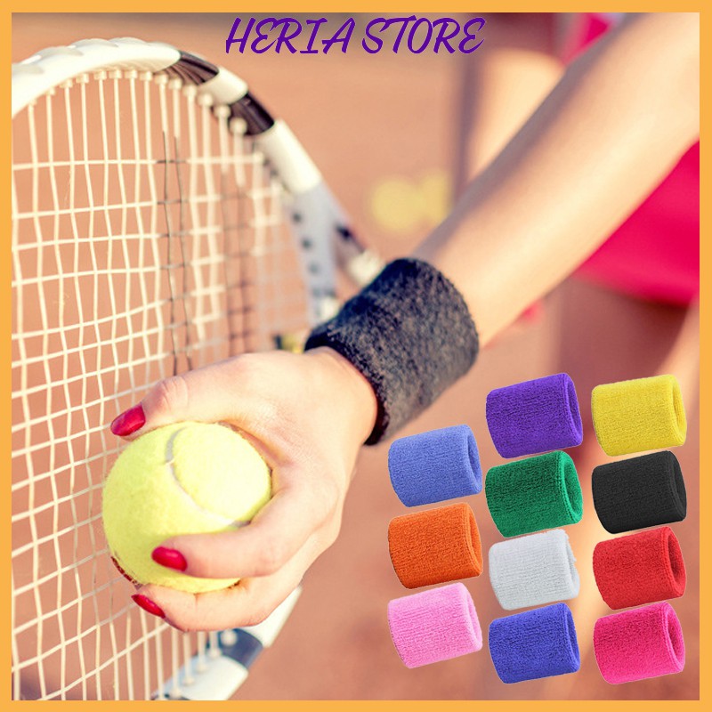 Băng cổ tay thể thao, Băng tay chặn mồ hôi bảo vệ cổ tay tập Gym, Tennis Aolikes A-0230