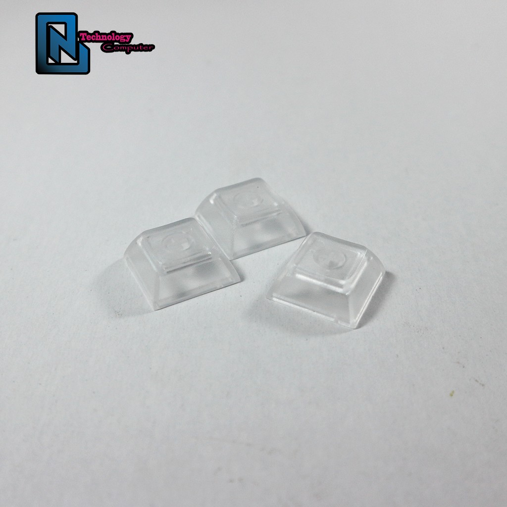 Keycap Lẻ 1U Trong Suốt Dành Cho Bàn Phím Cơ Kiểu DSA 4 Màu