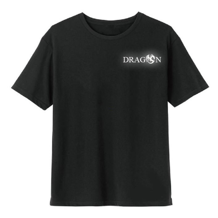Áo Thun, Áo Thun Tay Lỡ Phom Rộng Unisex In Hình Dragon, In Decal Phản Quang Siêu Đẹp, Siêu Ngầu | BigBuy360 - bigbuy360.vn
