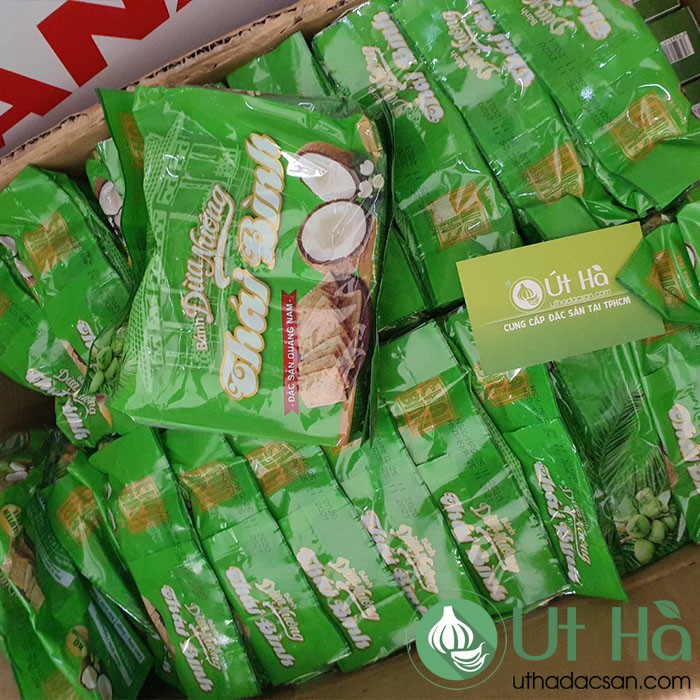 Bánh Dừa Nướng Thái Bình Đặc Sản Quảng Nam Thơm Giòn Ngon Phải Thử - Út Hà Đặc Sản | BigBuy360 - bigbuy360.vn