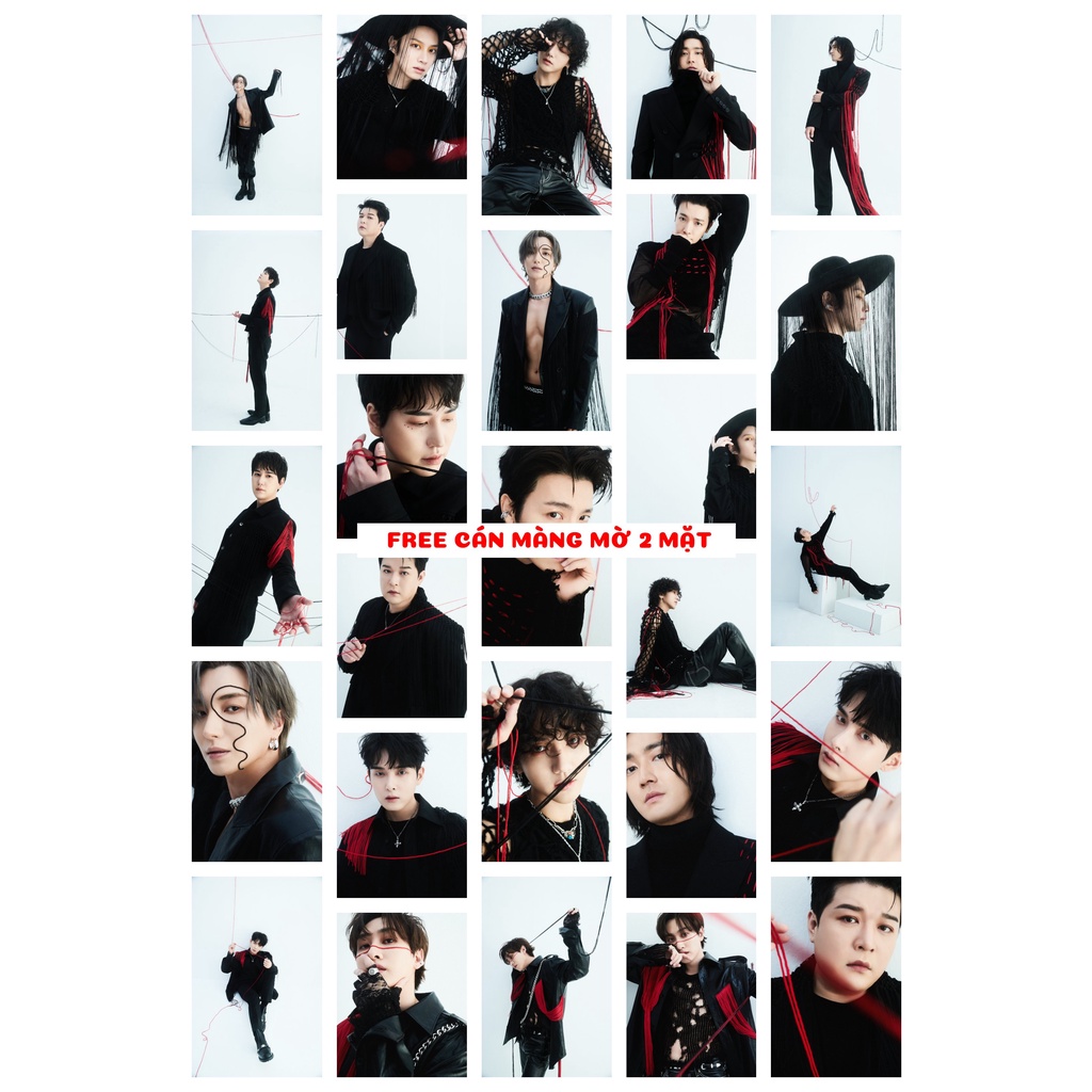 Lomo card ảnh nhóm SJ - The Road : Keep on Going