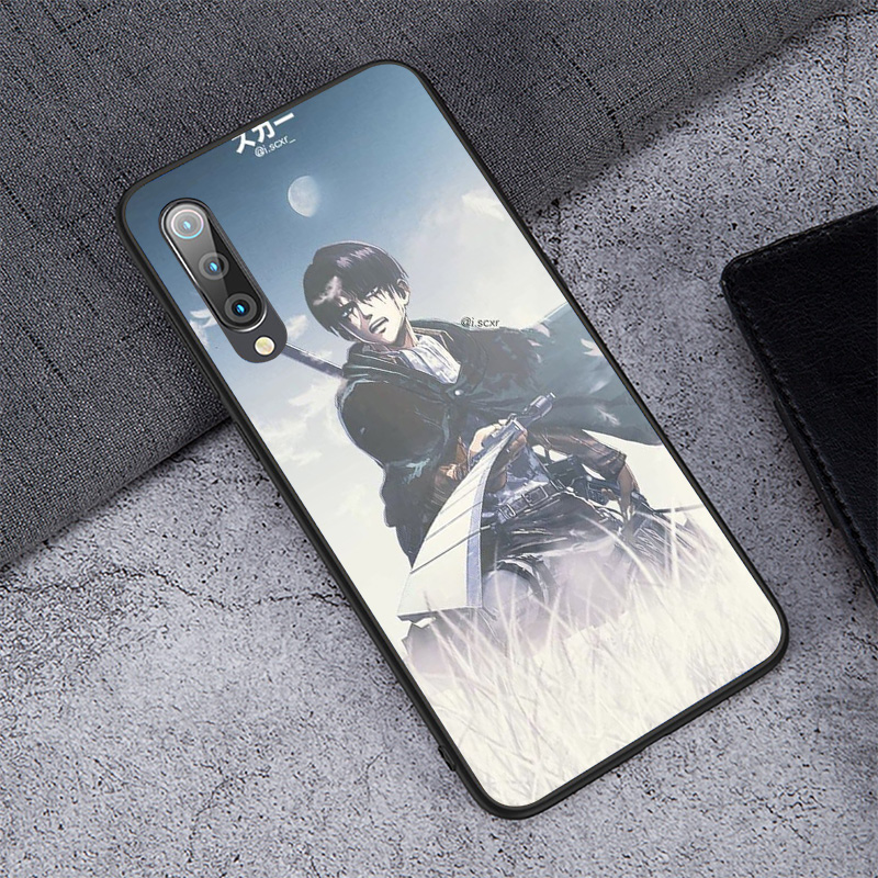 Ốp Lưng Silicone Mềm In Hình Attack On Titan Cho Xiaomi Mi A1 A2 A3 Lite 5x 6x F1 Poco X3 Nfc F2 Pro M3