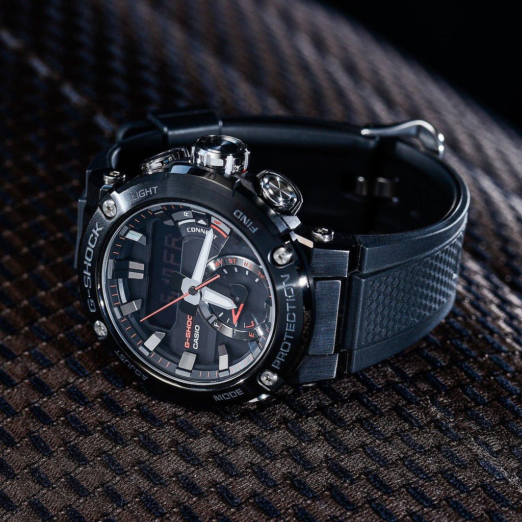 Đồng Hồ Casio Nam Dây Nhựa GSHOCK GST-B300-1ADR Chính Hãng