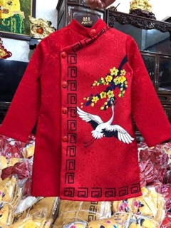 Áo dài diện Tết cho bé