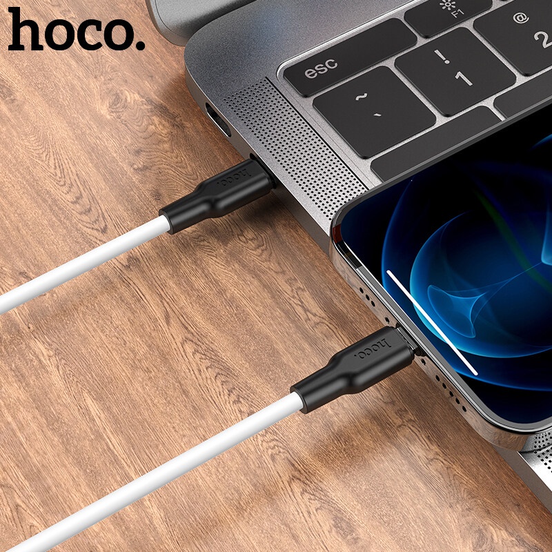 Dây cáp sạc nhanh HOCO. X21 Plus USB C thích hợp cho iP 13 12 XR PD 20W tiện dụng